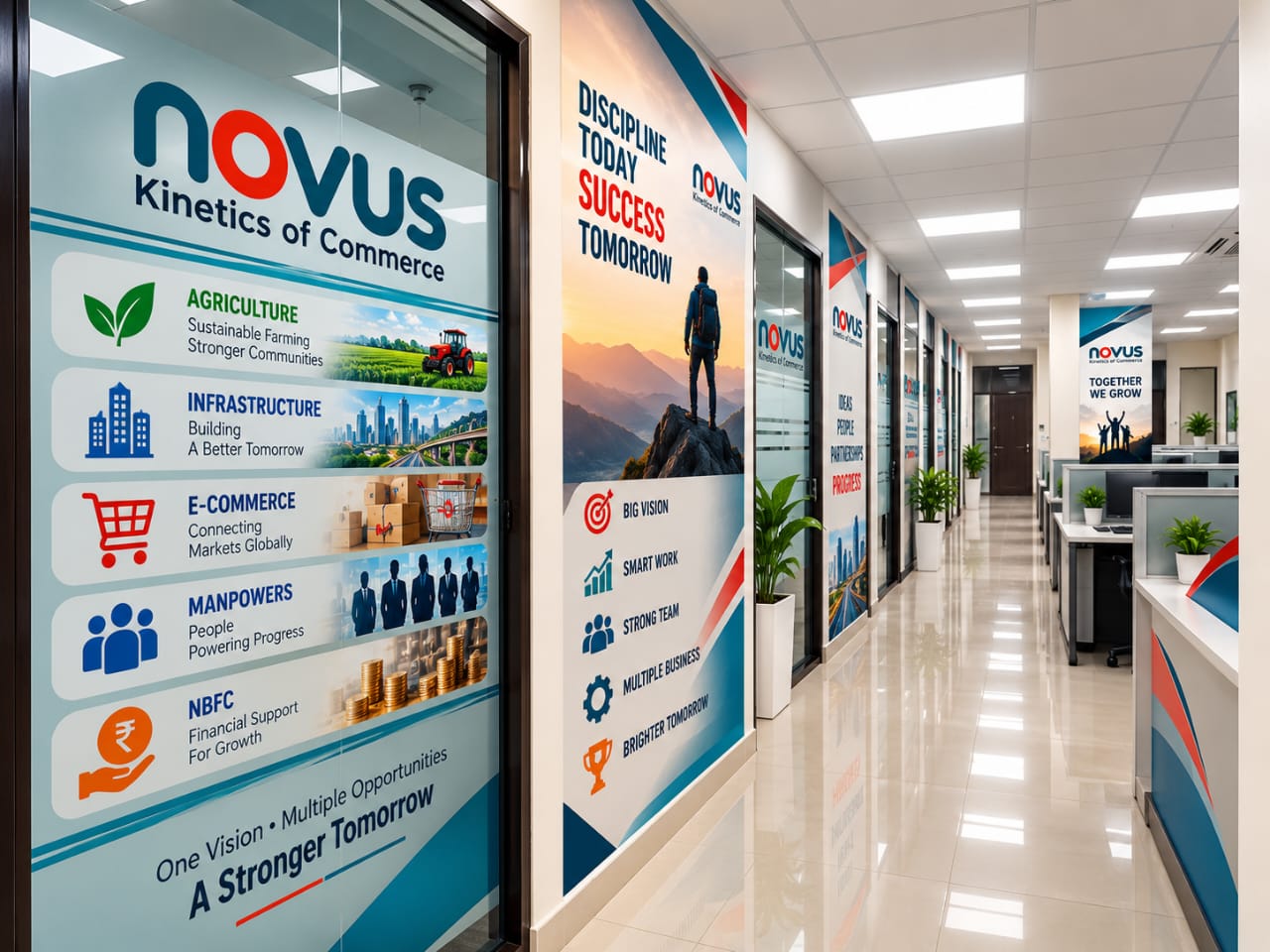 Novus Corporate Corridor and Sector Showcase