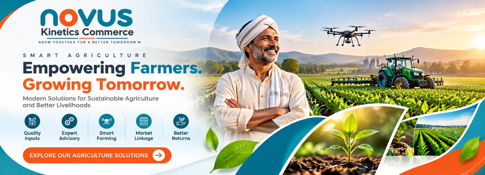 Novus Smart Agriculture — Empowering Farmers. Growing Tomorrow.