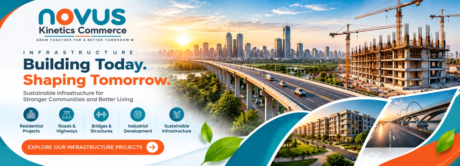 Novus Infrastructure — Building Today. Shaping Tomorrow.